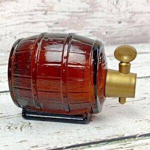 Vintage Avon Barrel After Shave EMPTY Decanter Empty Novelty Collectible Bottle‎